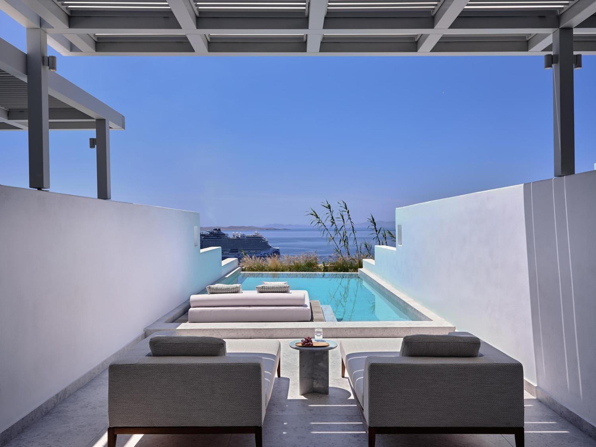 Deos Mykonos - A Myconian Collection Hotel Mykonos Town Luaran gambar